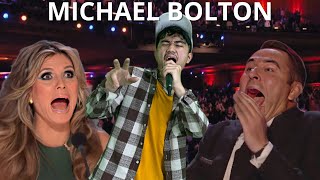 Got Talent Global The jury was shocked when they heard the participants perform Michael Bolton Song