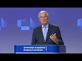 BREXIT Disappointing Progress. Michel Barnier warns and gives update on Brexit EU-UK talks