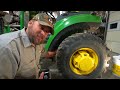 complete tractor maintenance john deere 2038r