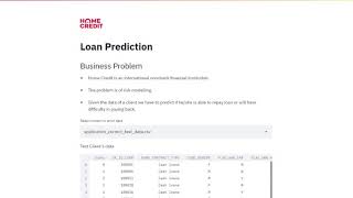 Loan Default Risk Prediction using Streamlit