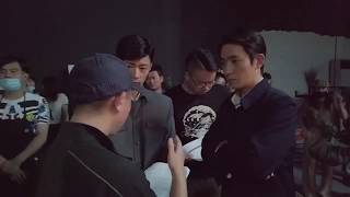 20190926 朱一龍Zhu Yilong《頭條裡的青春中國》拍攝現場 On the Set of Young China in the Headlines