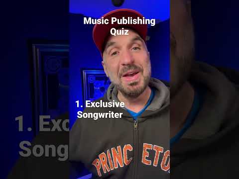 Music Publishing Agreements Quiz – #shorts