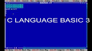C LANGUAGE BASIC 3|| SCANF FUNCTION||STUDY EASY