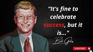 Motivational "Bill Gates" Quotes In 2022, Inspirational Quotes, (Life Changing Quotes)
