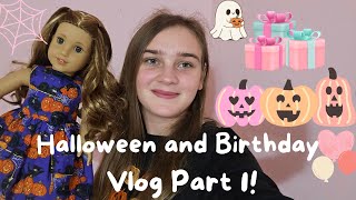 💖👻 Doll Collector's Halloween And Birthday Vlog Part 1! 💖🎃