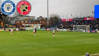 STOCKPORT COUNTY VS WALSALL *VLOG*! SADDLERS FALL TO DEFEAT AGAINST LEAGUE LEADERS!