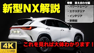 【新型レクサスNX】正式発表されたので、考察動画の答え合わせします！新型NXの特徴がわかるレクサスオーナーによる解説！