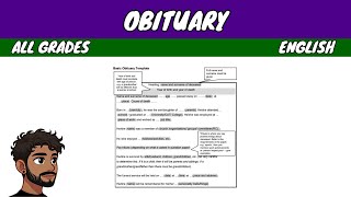 How to Write an Obituary | English P3 Formats