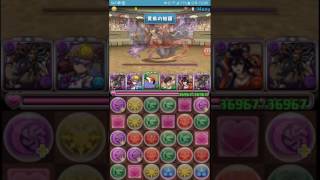 【パズドラ】 第44回チャレンジダンジョン Lv10 強運の男 퍼즐앤드래곤) 44회 챌린지던전 lv10 강운의 사나이