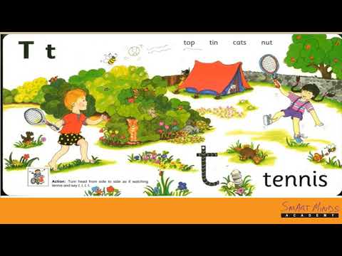 Jolly Phonics Story T By Smart Minds Academy Youtube