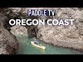 Paddling Through Sea Arches on the Oregon Coast