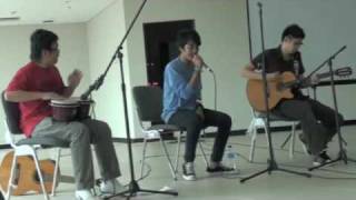 Just dance Acoustic cover  by Gamaliel Tapiheru