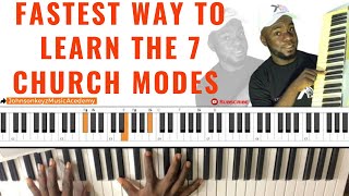 Learn The 7 Music Modes: Dorian, Lydian & more- Easy music theory | Piano Tutorial