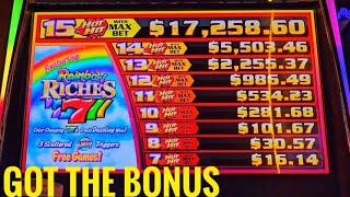 RAINBOW RICHES ON MAX BET 🎰WAS A ROLLER COASTER RIDE