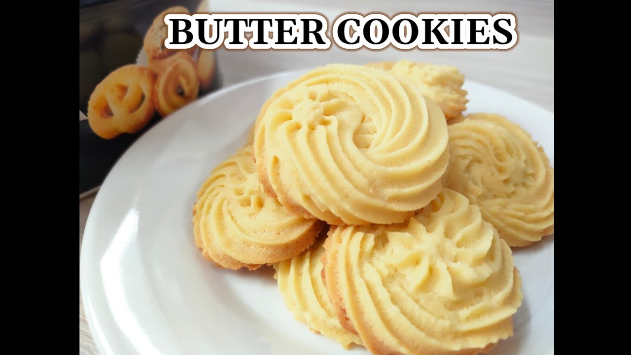 Resep BUTTER COOKIES Renyah || Kue Kering Untuk LEBARAN - YouTube