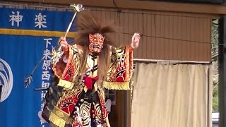 【石見神楽　頼政】 下来原西組神楽社中　2020/10/11 しまね海洋館