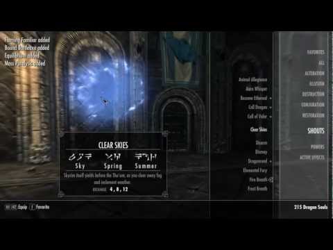 Skryim Tutorial - All Shouts, Spells, And Words Of Power UPDATED Skryim Tutorial - All Shouts, Spells, And Words Of Power UPDATED