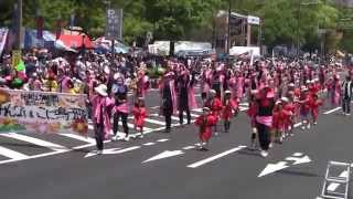 ひろしまフラワーフェスティバル(2012/5/5)「船越幼稚園 みんないい子に鳴子隊」