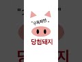 로또 1119회 일요일 첫자동 당첨돼지