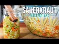 Best Sauerkraut Recipe! (Fermented Cabbage) The Ultimate Guide