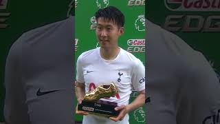 Heung-Min Son x golden boot ❤️ #shorts #premierleague #football