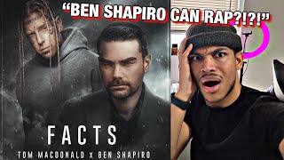 BANGER! "Facts" - Tom MacDonald feat. Ben Shapiro (REACTION!)