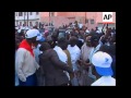 Opposition party AFP makes its first campaign in Dakar