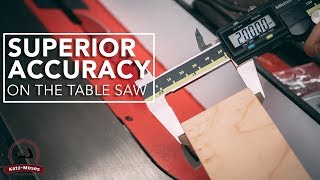 Get Perfect Cuts Every Time - My Favorite Table Saw Tip