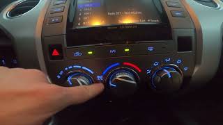 How to Enable or Disable MAX AC in Toyota Tundra II ( 2007 - now ) - Turn AC On or Off