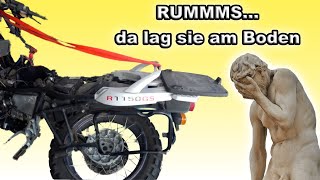 Teil 7  🛠️ Motorwechsel BMW R1150GS Adventure, der Luftfilterkasten will nicht passen!