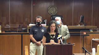 Houston County Circuit Clerk Carla Woodall Holds Press Conference