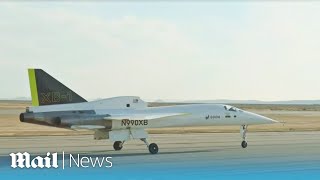 LIVE: Boom supersonic 'New Concorde' XB-1 jet breaks sound barrier during test flight