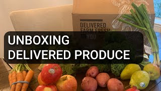 Unboxing Delivered Groceries (Farm Fresh to You)