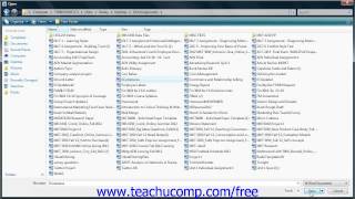 Word 2010 Tutorial Opening Documents-2010 Microsoft Training Lesson 2.2