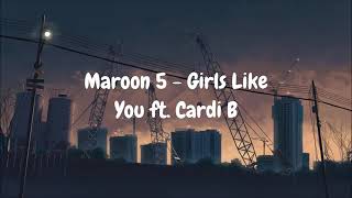 Maroon 5 - Girl's Like You || ft.cardi B || Whatsapp Status || it's HimanShu Creation ❣️