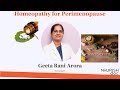 Homeopathy for Perimenopause