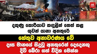 දකුණු කොරියාව කඳුළින් තෙත් කළ ගුවන් යානා අනතුරේ හේතුව අනාවරණය වේ | Neth News