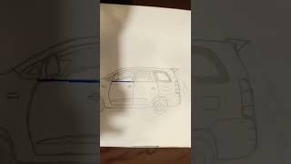 Innova car drawing#drawing#shorts