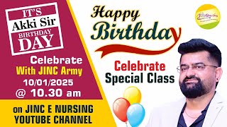 IT’S Akki Sir BIRTHDAY DAY Celebrate With JINC Army Special Class  #akkisir