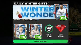 OMG GET FREE MBAPPE! FREE 105 BALE AND VAN DER SAR! FREE GIFTS AND REWARDS EVERY DAY! FC MOBILE 25!