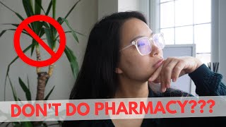 Why Pharmacy is NOT a good career?