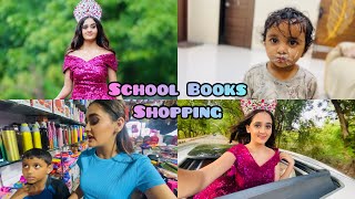 WOW! School Books Shopping & Chikoo Baby Special Comedy 😂 Sunday holiday With Family Bindass Kavya