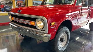 1969 CHEVROLET K20 4X4 PICK UP TRUCK RESTORED !!!