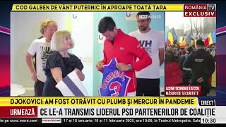 Mărturie șocantă! Novak Djokovic susține că a fost otrăvit cu mâncare în Australia