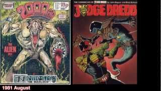 2000AD Timeline 35 years