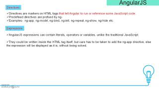 2 Directives and Expressions in AngularJS