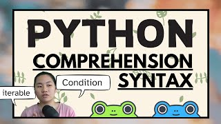 Tinateach Python for Beginners : Comprehension Syntax