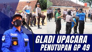 GLADI BERSIH UPACARA PENUTUPAN DIKLAT SATPAM GP 49 SUBANG JAWA BARAT PT. CARAKA SAKTI UTAMA