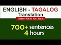 700+ 𝗘𝗡𝗚𝗟𝗜𝗦𝗛-𝗧𝗔𝗚𝗔𝗟𝗢𝗚 Sentences Arranged by Topic | English Speaking Practice | OFW English Lesson 🇵🇭