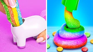 Wow! Rainbow Unicorn Candy 🌈😋 Top Gadgets and Fidgets